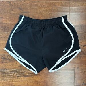 Nike Black and White Athletic Shorts